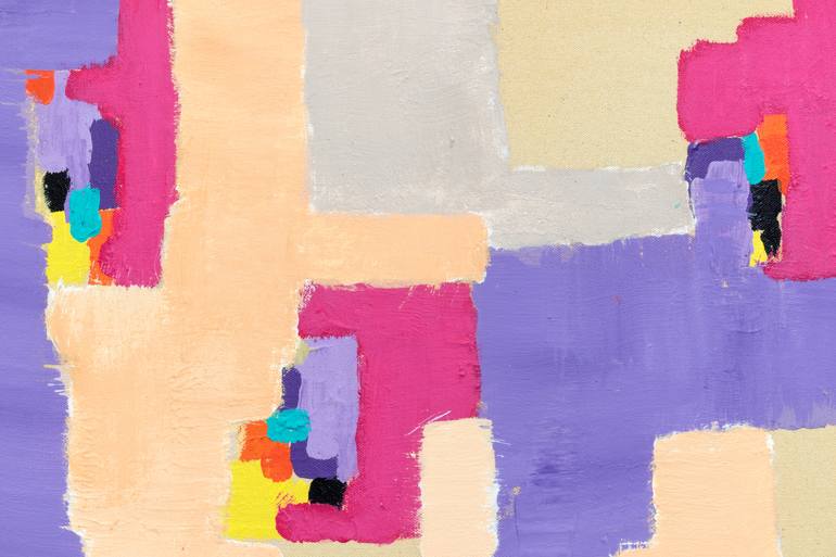 Original Abstract Expressionism Abstract Painting by Annabel Andrews