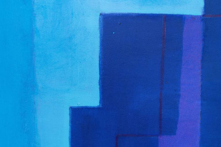 Original Abstract Geometric Painting by Annabel Andrews