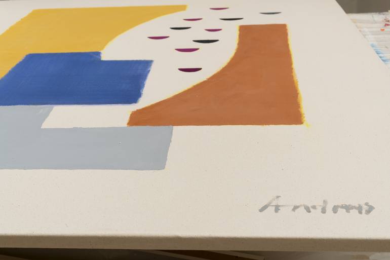 Original Abstract Expressionism Abstract Painting by Annabel Andrews