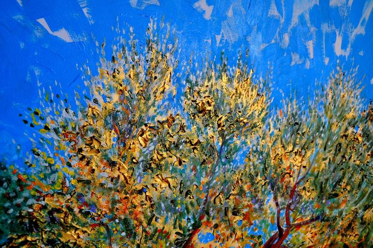 Original Expressionism Landscape Painting by Nebojsa Ruzic Varda