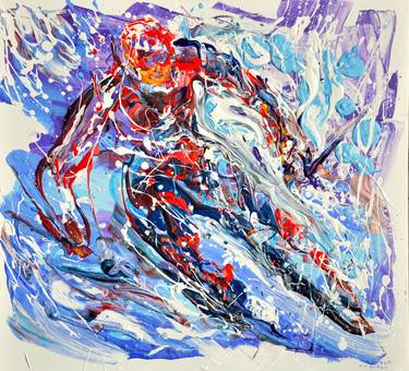 Original Sport Paintings by Nebojsa Ruzic Varda