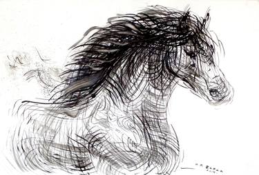 Original Expressionism Animal Drawings by Nebojsa Ruzic Varda