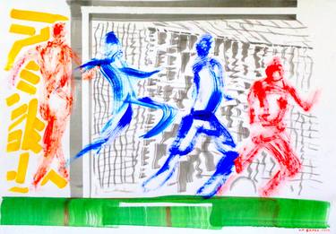 Print of Sport Drawings by Nebojsa Ruzic Varda