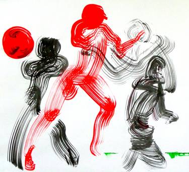 Print of Sport Drawings by Nebojsa Ruzic Varda