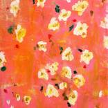 Pink and White Garden by Leslie Spann