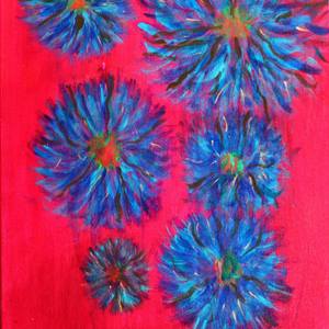 Magenta Cornflower