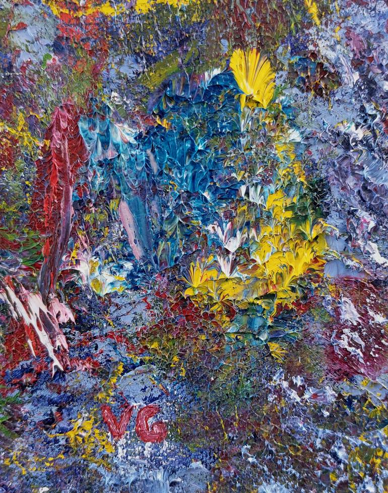 Original Contemporary Abstract Painting by Viktoriya Gorokhova