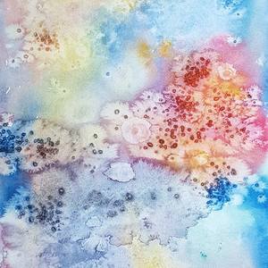 Collection Abstract watercolor paintings