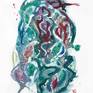 Collection Abstract watercolor paintings