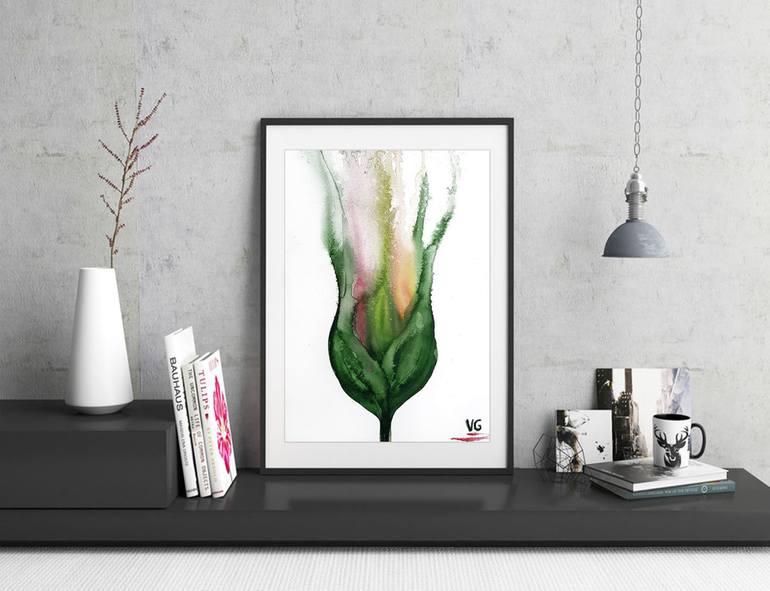 Original Floral Painting by Viktoriya Gorokhova