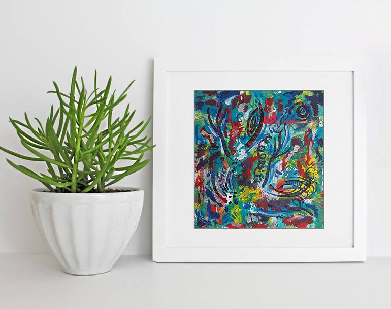 Original Abstract Painting by Viktoriya Gorokhova