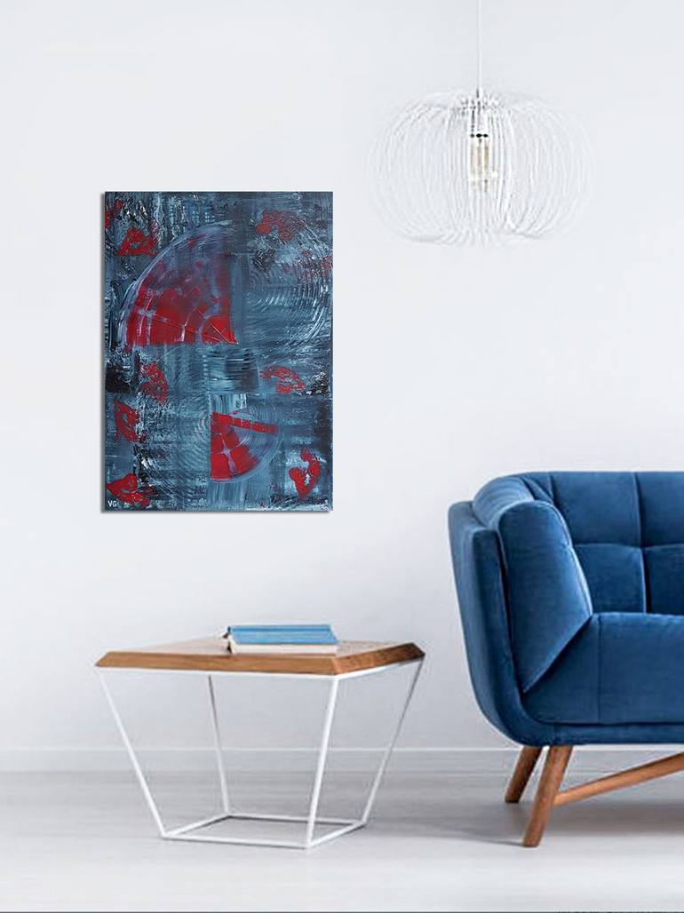 Original Abstract Painting by Viktoriya Gorokhova