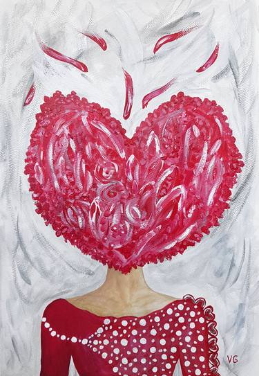 Print of Expressionism Love Paintings by Viktoriya Gorokhova