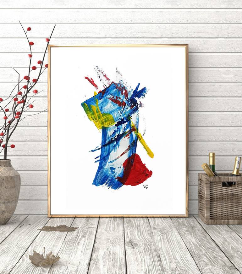 Original Abstract Painting by Viktoriya Gorokhova