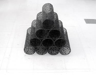 Original Conceptual Abstract Sculpture by Ana Lima-Netto
