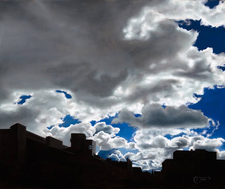 Rain Clouds Painting By Michelle Osman Saatchi Art