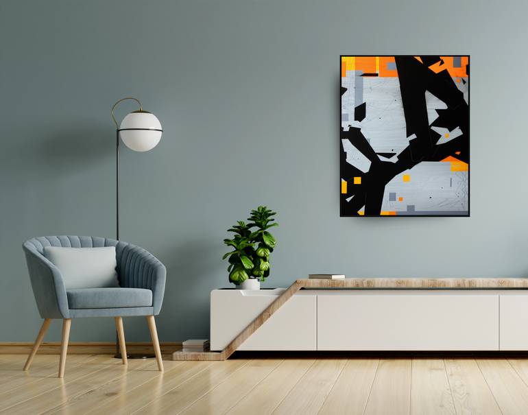 Original Contemporary Abstract Painting by Ernst Kruijff