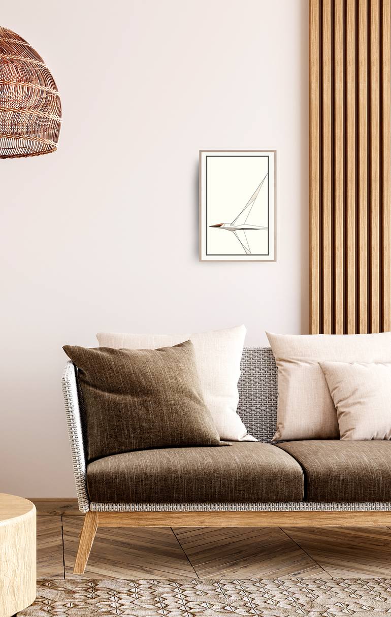 Original Abstract Animal Drawing by Ernst Kruijff