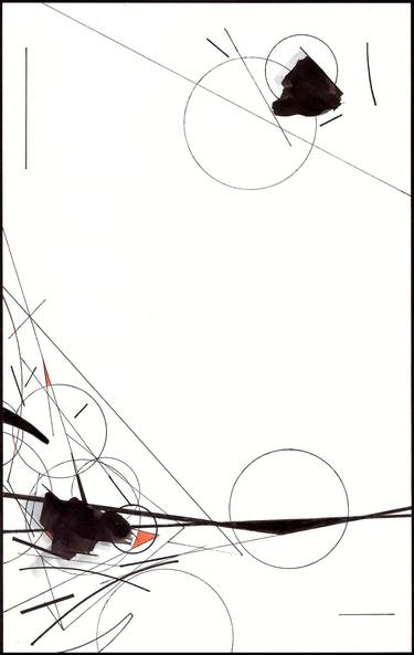 Original Minimalism Abstract Drawings by Ernst Kruijff