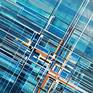 Collection Abstract paintings - city structures