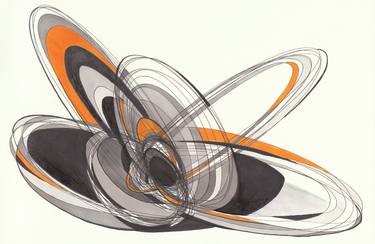 Original Abstract Drawings by Ernst Kruijff