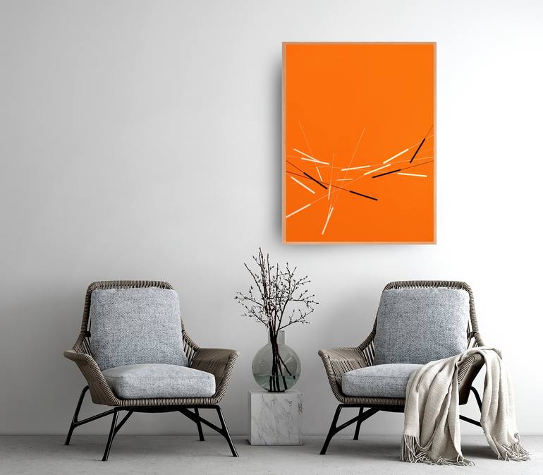 Original Abstract Painting by Ernst Kruijff