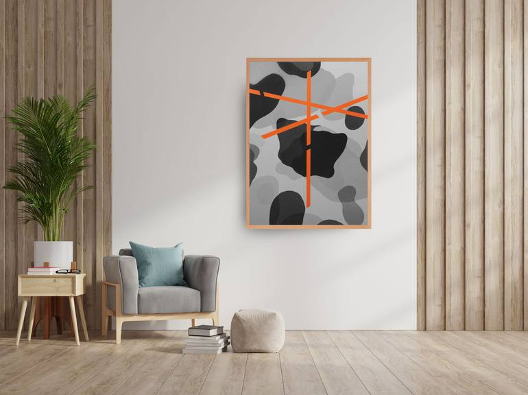 Original Modern Abstract Painting by Ernst Kruijff