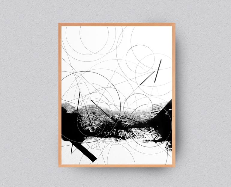 Original Modernism Abstract Painting by Ernst Kruijff