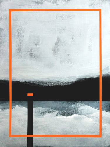 Original Minimalism Abstract Paintings by Ernst Kruijff