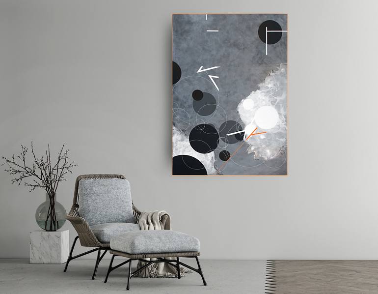 Original Minimalism Abstract Painting by Ernst Kruijff