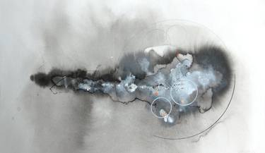 Original Modern Abstract Drawings by Ernst Kruijff