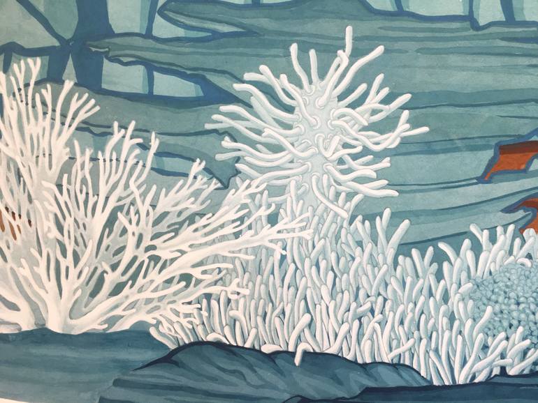 Original Abstract Landscape Painting by Juheon Cho