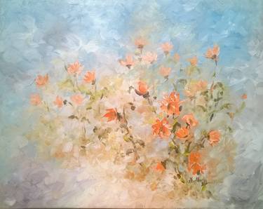Original Impressionism Floral Paintings by Shubham Shiva