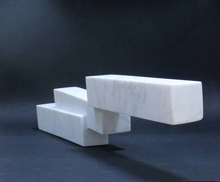 Original Geometric Sculpture by Peter Van de Vijver