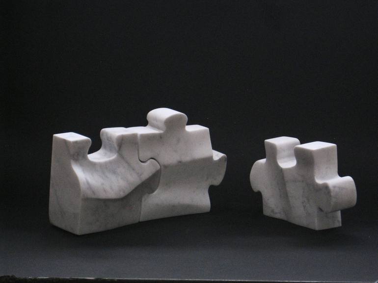 Original Conceptual Abstract Sculpture by Peter Van de Vijver
