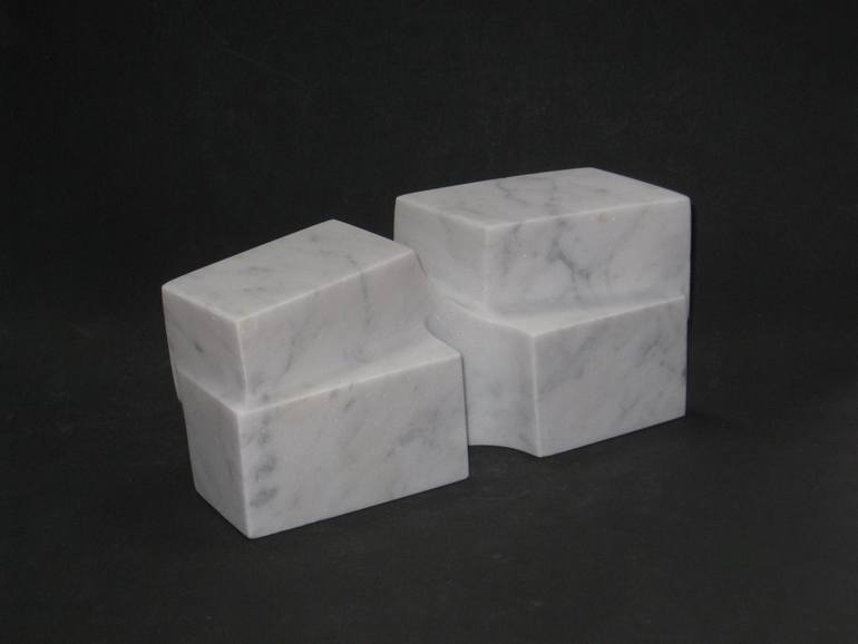 Original Cubism Abstract Sculpture by Peter Van De Vijver
