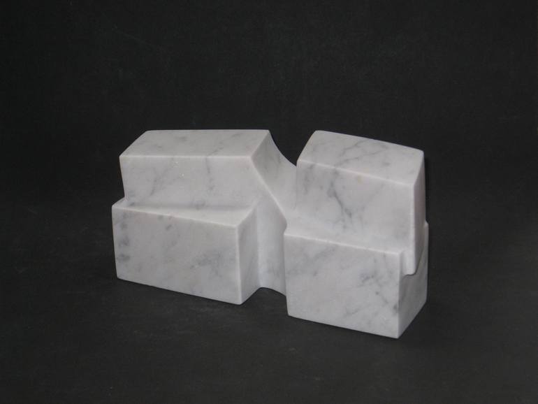 Original Cubism Abstract Sculpture by Peter Van De Vijver