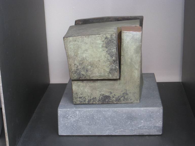 Original Cubism Abstract Sculpture by Peter Van De Vijver