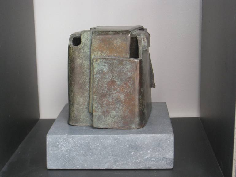 Original Cubism Abstract Sculpture by Peter Van De Vijver