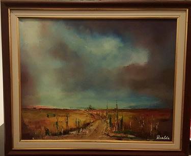 Original Landscape Painting by rialda Salihagic