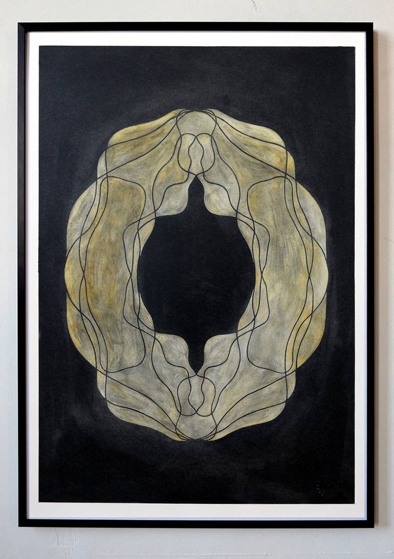 Original Abstract Geometric Painting by Marek Tobolewski
