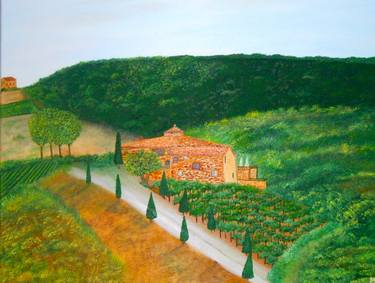 Print of Landscape Paintings by Sandra Lorant