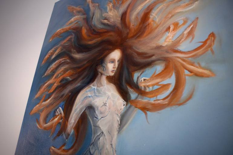 Original Fantasy Painting by Elmira Sharipova