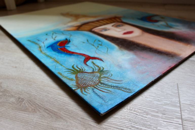 Original Art Deco Other Painting by Elmira Sharipova