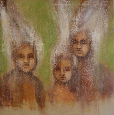 Print of Abstract Children Paintings by Elmira Sharipova