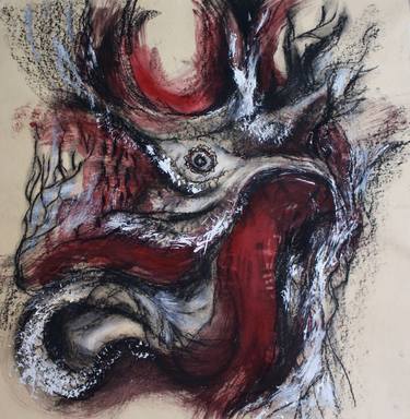 Print of Abstract Animal Drawings by Elmira Sharipova