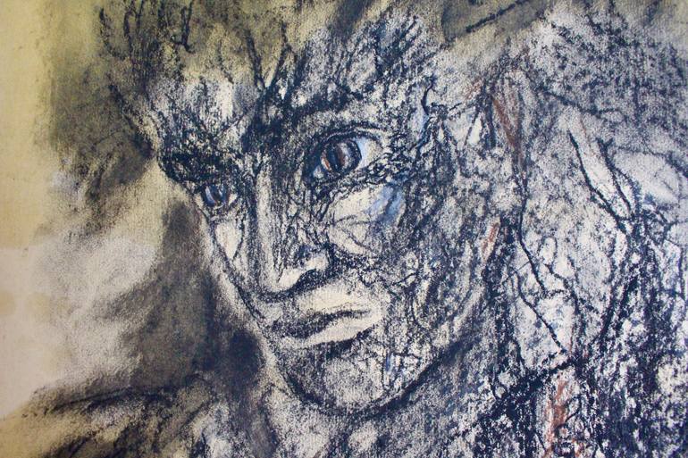Original Abstract People Drawing by Elmira Sharipova