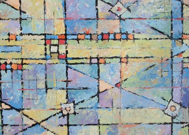 Original Abstract Politics Painting by Chris Gould
