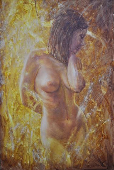 Original Nude Painting by John Brockington