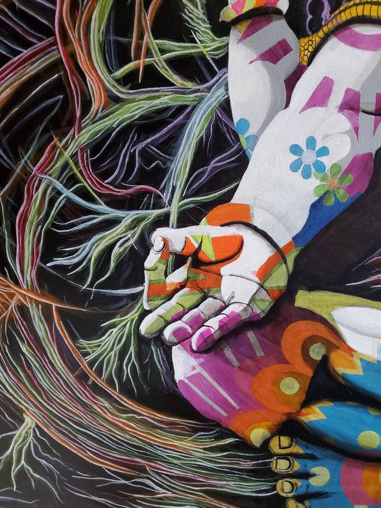 Original Figurative Religion Painting by Sam Ingo